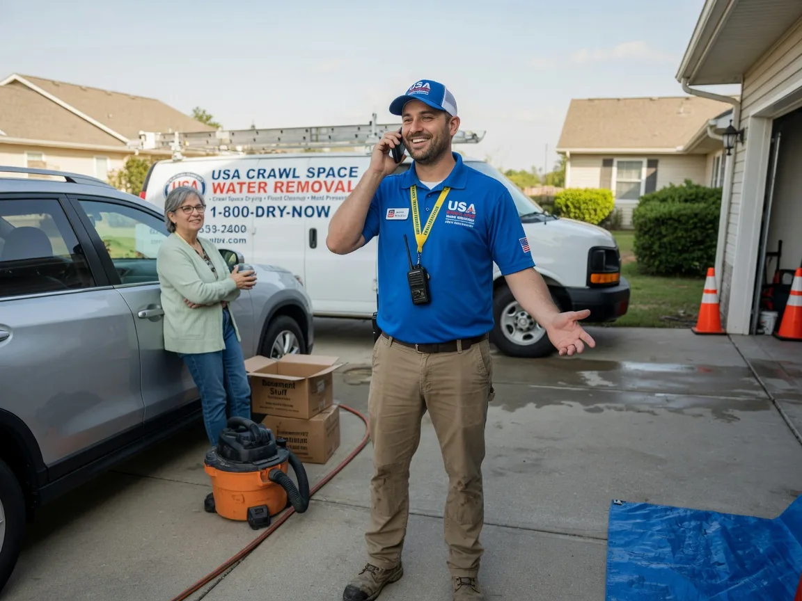 Crawl Space Water Removal Guin, AL FAQs